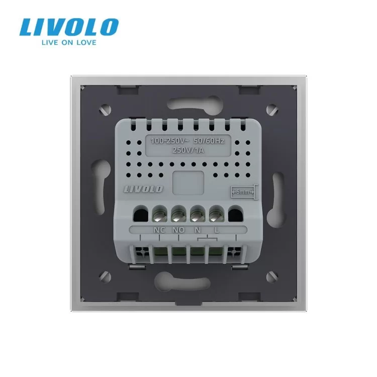 продаємо Електрична розетка з портом USB-C сірий Livolo (VL-C7CTF16A.UC18W-2IP) в Україні - фото 4