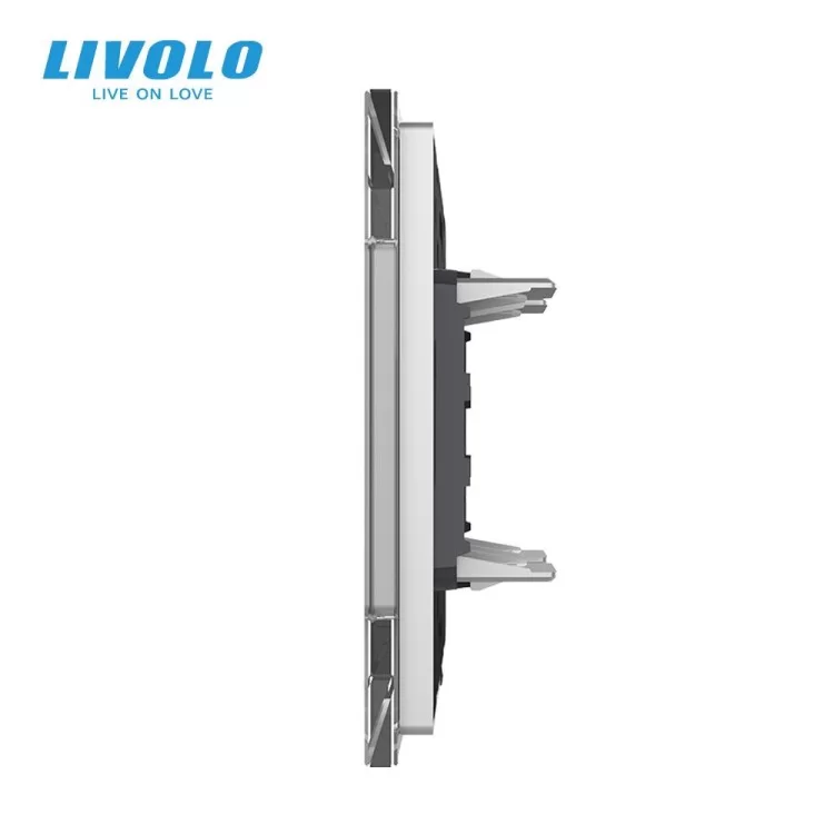Часы механические серый Livolo (VL-FCCL-2IP-15) цена 1 024грн - фотография 2