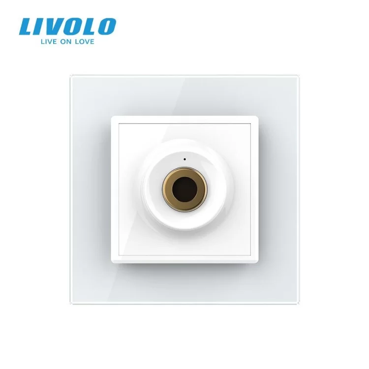 Бесконтактный выключатель 1 сенсор белый Sense Livolo (VL-C7FCU1-2WP) цена 1 946грн - фотография 2