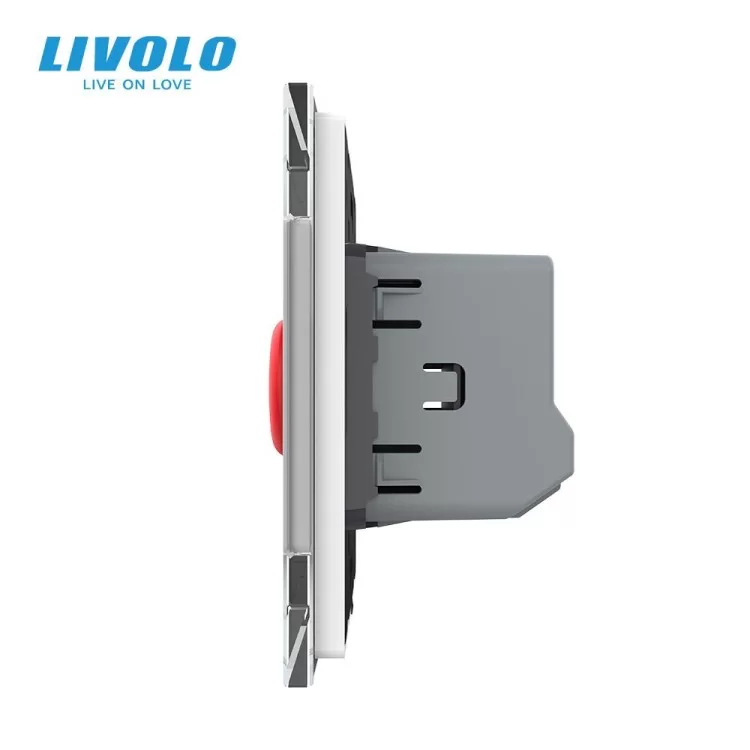 Интеллектуальная тревожная кнопка белый Livolo (VL-C7FYMA-2WP) цена 1 100грн - фотография 2