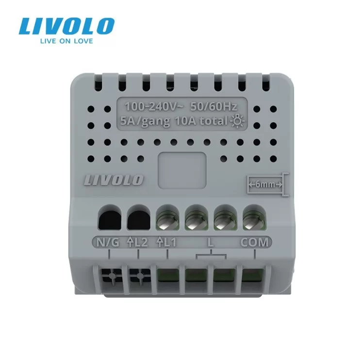 продаємо Механізм сенсорний прохідний диммер Livolo (VL-FC1SD1-2G) в Україні - фото 4