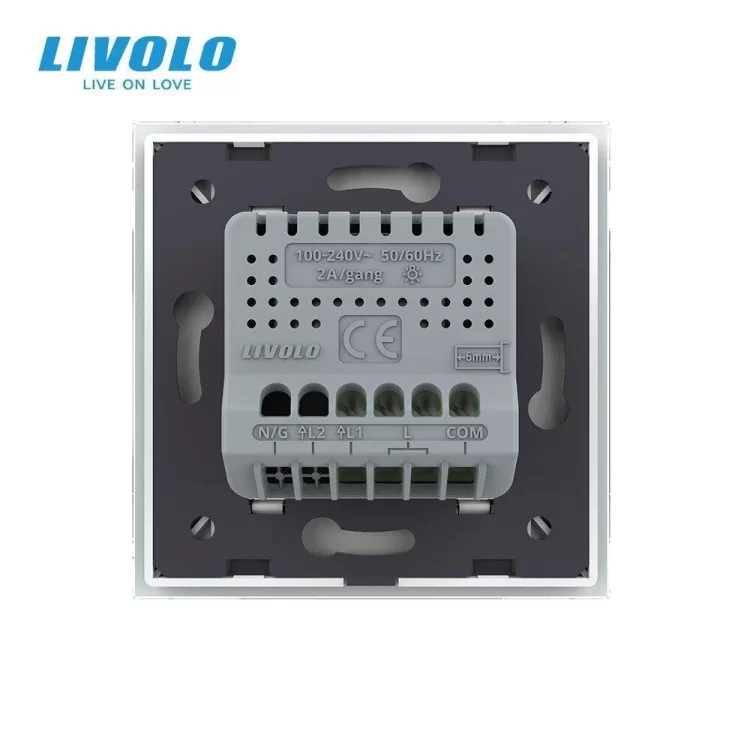 Сенсорный ZigBee диммер 1 сенсор белый Livolo (VL-FC1SDZ-2WP-11) отзывы - изображение 5