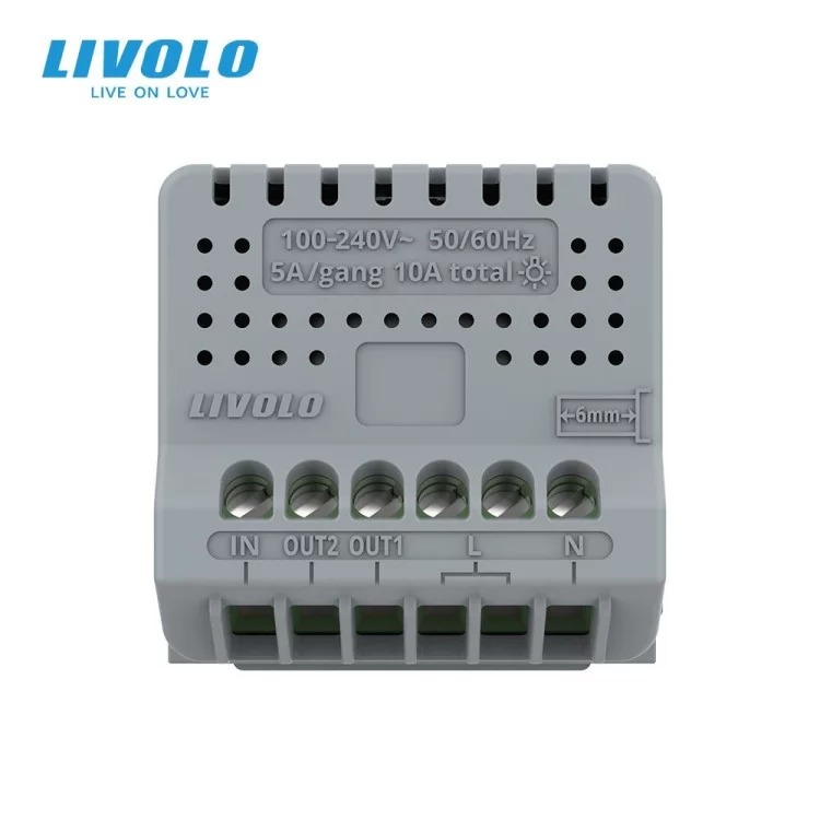продаем Умный механизм сенсорный ZigBee выключатель для роллет Livolo (VL-FC2NWZ-2GS21) в Украине - фото 4