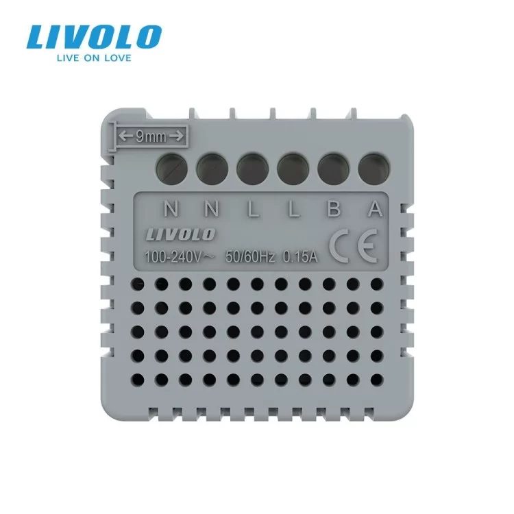 продаємо Модуль керування кондиціонером сірий Livolo (VL-FCA-2IPS72) в Україні - фото 4