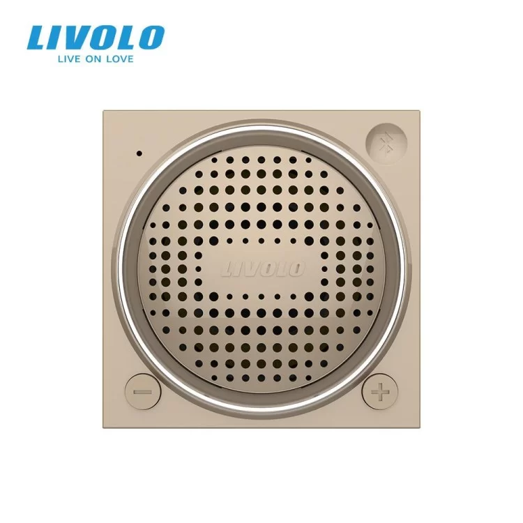 в продажу Механізм Bluetooth 5.0 колонка золото Livolo (VL-FCF-2AP) - фото 3