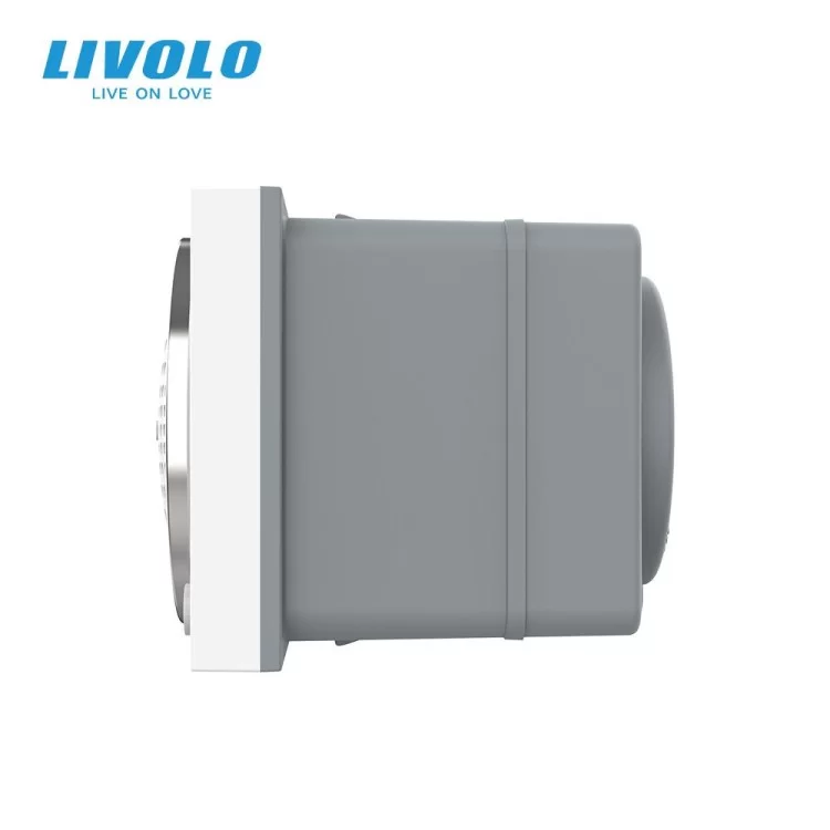 Механізм Bluetooth 5.0 колонка білий Livolo (VL-FCF-2WP) ціна 2 514грн - фотографія 2