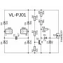 LED адаптер байпас конденсатор Livolo (VL-PJ01)