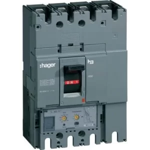 Автоматический выключатель Hager HND251H h630 In=250А 4P 50кА LSI