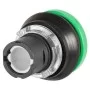 Кнопка-грибок без фиксации New Elfin Ø22мм зеленого цвета