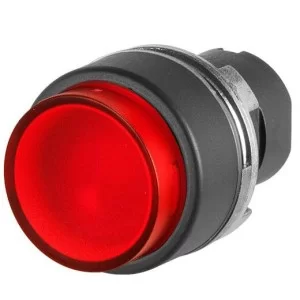 Кнопка с подсветкой New Elfin Ø22мм IP66 красного цвета
