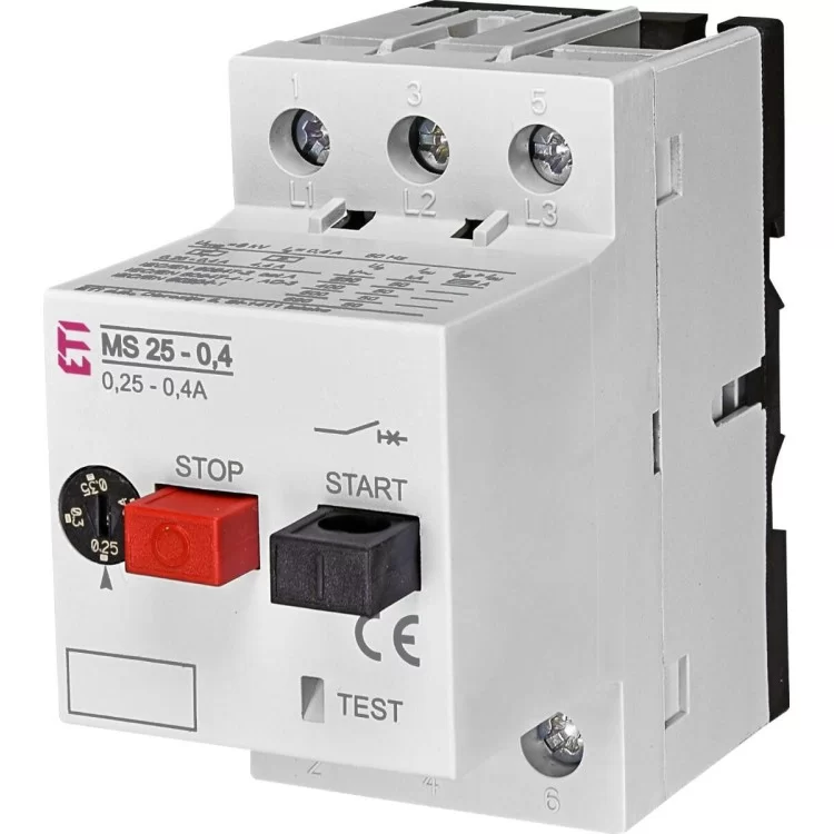 Автомат защиты двигателя ETI 004600030 MS25-0.4