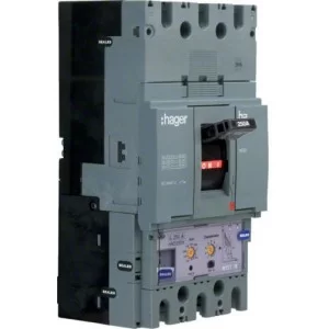 Автоматичний вимикач Hager HED400H h630 In=400А 3P 70кА LSI