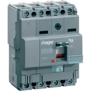 Автоматичний вимикач Hager HHA064H x160 In=63А 4P 25кА