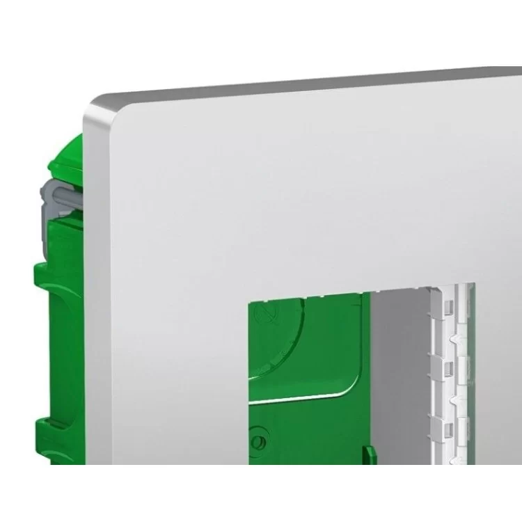 в продаже Встраиваемая установочная коробка Schneider Electric NU172430 Unica System+ 2х2 (алюминий) - фото 3