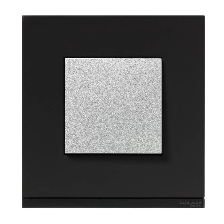 Горизонтальна одинарна рамка Schneider Electric NU600282 (каучук/антрацит) характеристики - фотографія 7