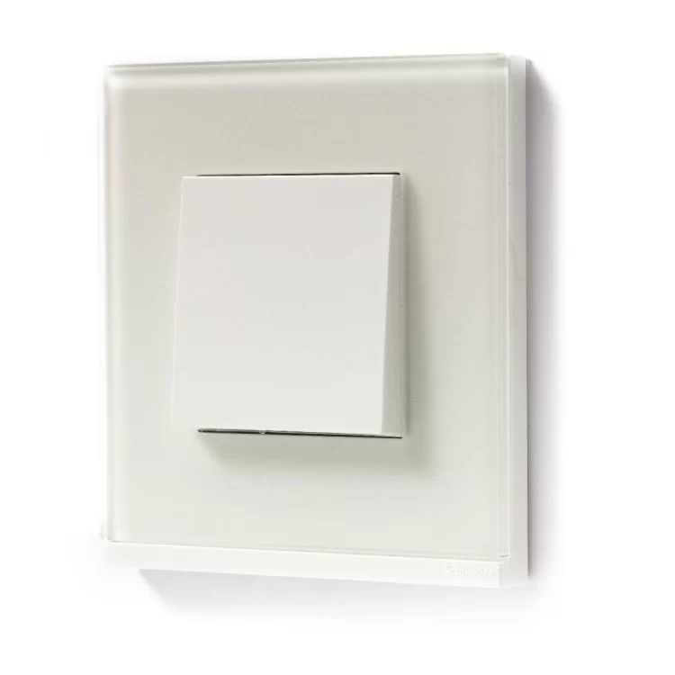 Горизонтальная однопостовая рамка Schneider Electric NU600285 (белое стекло/белый) отзывы - изображение 5