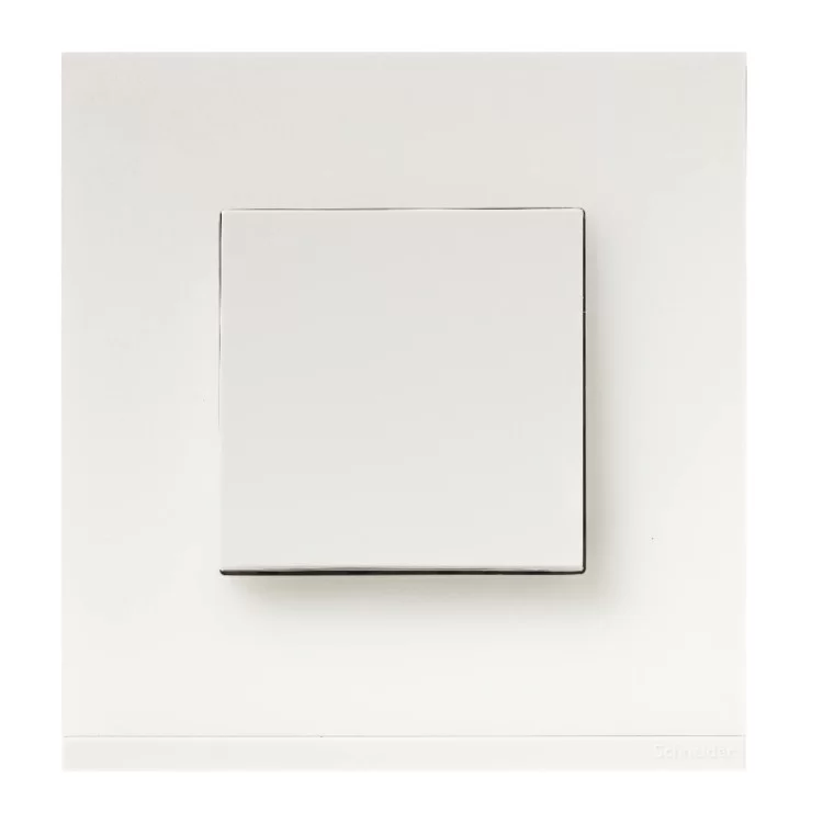 Горизонтальна одинарна рамка Schneider Electric NU600289 (матове скло/білий) інструкція - картинка 6