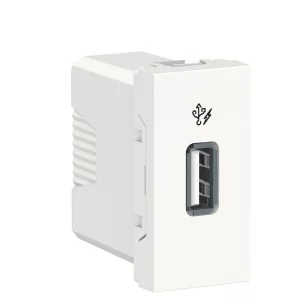 USB розетка Schneider Electric NU342818 1М (біла)