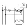 1-клавішний вимикач Schneider Electric NU310654 (схема 1) 10А 1М (антрацит)