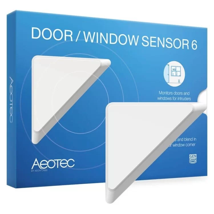 Розумний датчик відкривання двері/вікна AEOTEC ZW112 Z-wave DC 5V li-ion (Білий) відгуки - зображення 5
