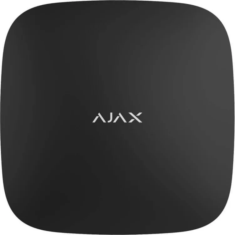 Інтелектуальна централь Ajax 15393 Hub 2 GSM у чорному корпусі
