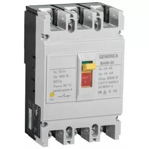 Автоматичний вимикач Generica SAV30-3-0200-G ВА66-35 3Р 200А 25кА