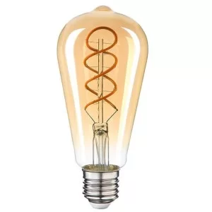 Филаментная лампа Vestum 1-VS-2707 «винтаж» Golden Twist ST64 6Вт 2500K E27