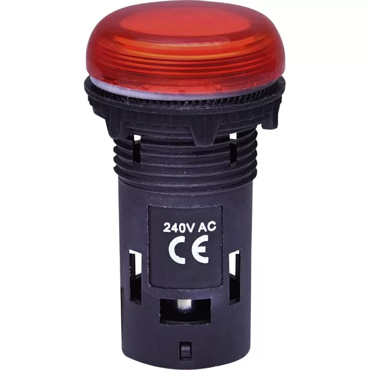 Матовая сигнальная лампа ETI 004771230 ECLI-240A-R 240V AC (красная)