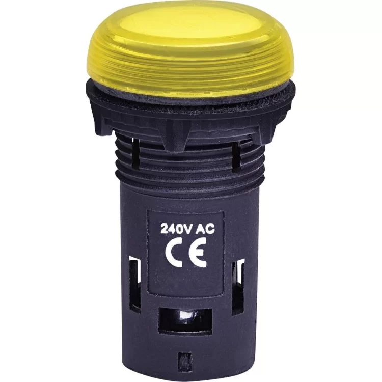 Матова сигнальна лампа ETI 004771232 ECLI-240A-Y 240V AC (жовта)