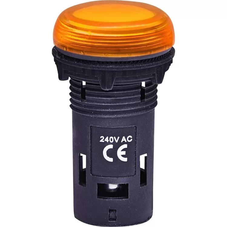 Матовая сигнальная лампа ETI 004771234 ECLI-240A-A 240V AC (оранжевая)