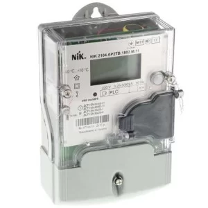 Лічильник електроенергії Nik 2104 AP2T.1800.C.11 (5-60)А PLC