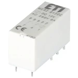 Мініатюрне електромеханічне реле ETI 002473031 MER2-012 DC 2p