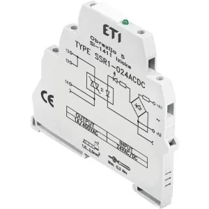 Тиристорне інтерфейсне реле ETI 002473050 SSR1-024 ACDC 1NO 1.2A AC1 400V AC)