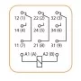 Електромеханічне реле ETI 002473060 RERM3-230AC 3p (16A AC1 250V AC)