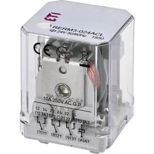 Електромеханічне реле ETI 002473063 RERM3-24ACL 3p (16A AC1 250V AC)