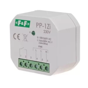 Электромагнитное реле F&F PP-1Zi-230V 230В 16 А (160А/20 мс)