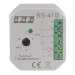 Бистабильное реле F&F BIS-410i 165-265В AC 16А (160А/20 мс)
