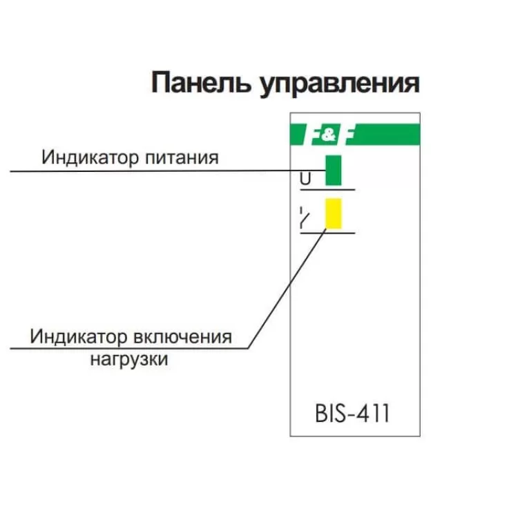 Двостабільне реле F&F BIS-411i 165-265В AC 16А (160А/20 мс) характеристики - фотографія 7