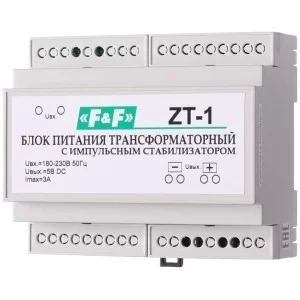 Источник питания F&F ZT-1 180-264В AC 3А OUT 5В DC 15 Вт