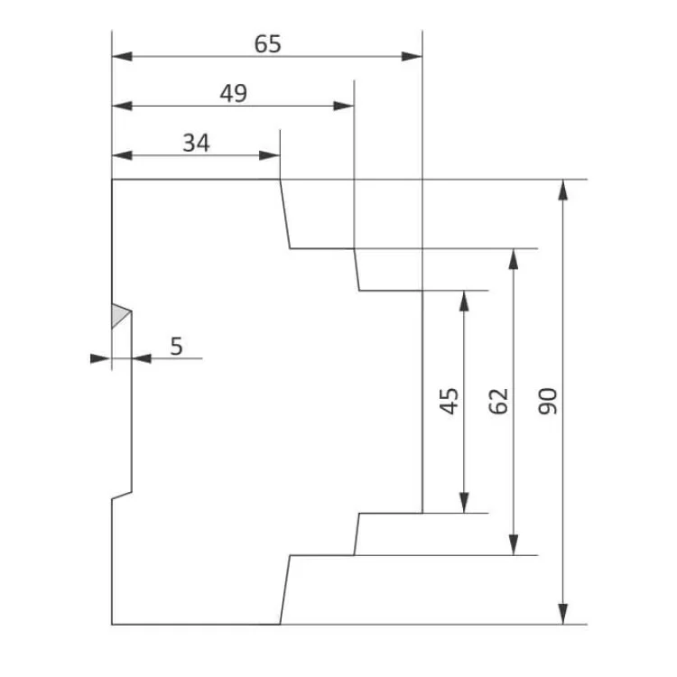Трехфазный амперметр F&F DMA-3RMS 100-265В AC инструкция - картинка 6