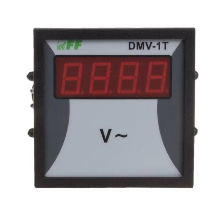 продаємо Однофазний щитівий вольтметр F&F DMV-1T 100-265В AC в Україні - фото 4