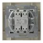 Кнопочный выключатель выключателя Schneider Electric Asfora EPH0800323 (кремовая)