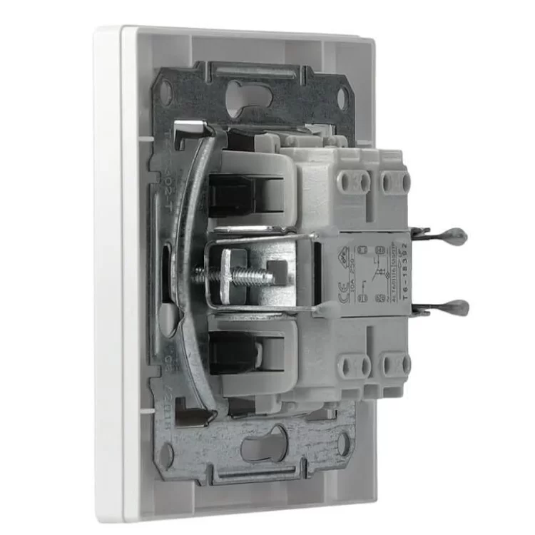 в продаже Кнопочный выключатель выключателя Schneider Electric Asfora EPH1600321 с подсветкой (белая) - фото 3