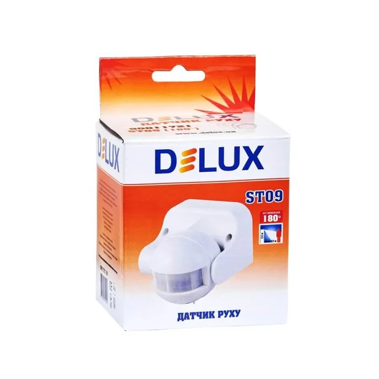 в продаже Уличный датчик движения Delux (90011721) ST09 180° (белый) - фото 3