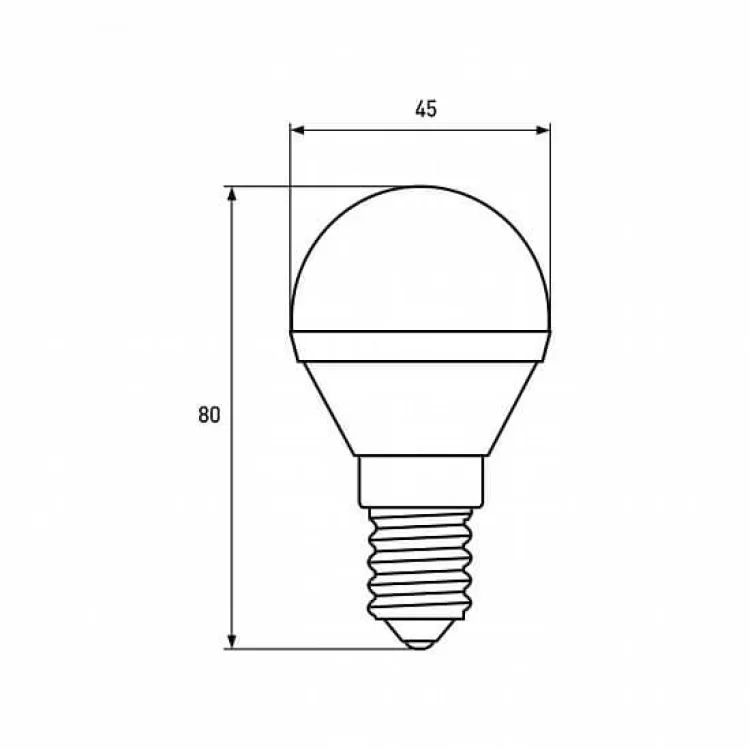 продаем Светодиодная лампа Eurolamp LED-G45-05143(P) Eco 5Вт 3000К G45 Е14 в Украине - фото 4