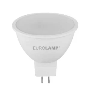 Світлодіодна лампа Eurolamp LED-SMD-03534(P) Eco 3Вт 4000К MR16 GU5.3