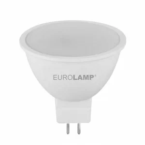 Світлодіодна лампа Eurolamp LED-SMD-05533 (12) (P) Eco 5Вт 3000К MR16 GU5.3
