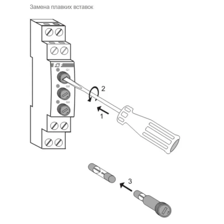 Модульний блок запобіжників F&F BZ-3 макс. 250В AC/DC 6,3А інструкція - картинка 6