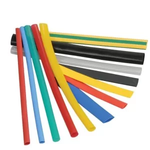 Набор разноцветных трубок для термоусадки IEK UDRS-D3-D6-10-10 ТТУ 6/3 (4хЧ, 2хБ, К, С, Ж, З) 10х10см/упак