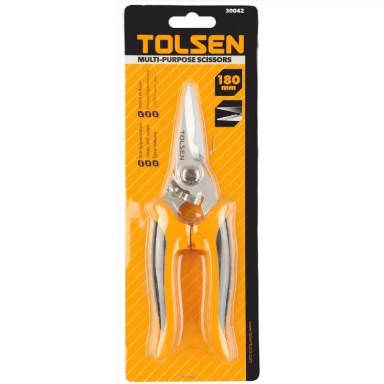 Універсальні інструментальні ножиці Tolsen (30042) 180мм інструкція - картинка 6